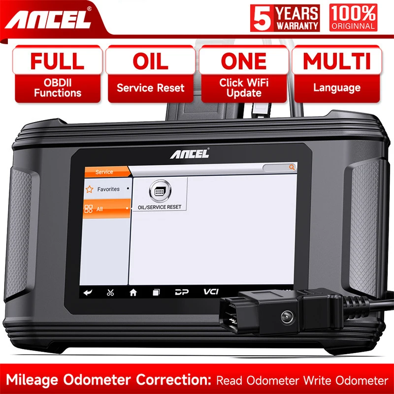 ANCEL DM500 Car mileage correction tool Mileage adjustment OBDII detection Car maintenance instrument