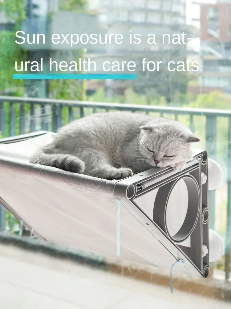 

Подвесной гамак-лежанка для кошек на присосках на окно, товары и аксессуары для животных, палатка-домик