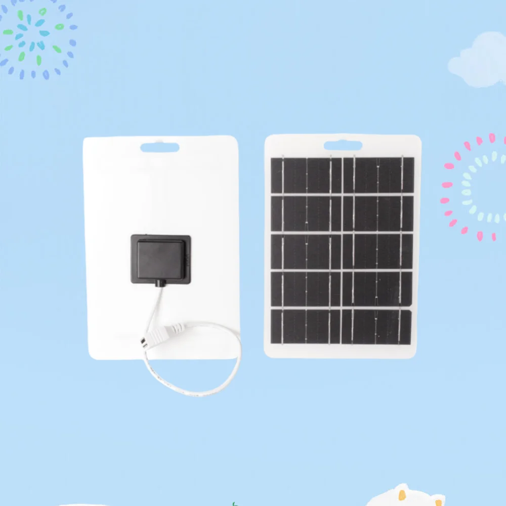 5V 3W Wholesale Solar Panel USB Waterproof Outdoor Hike Camping Portable  Battery Mobile Phone Charging Bank Charging Panel