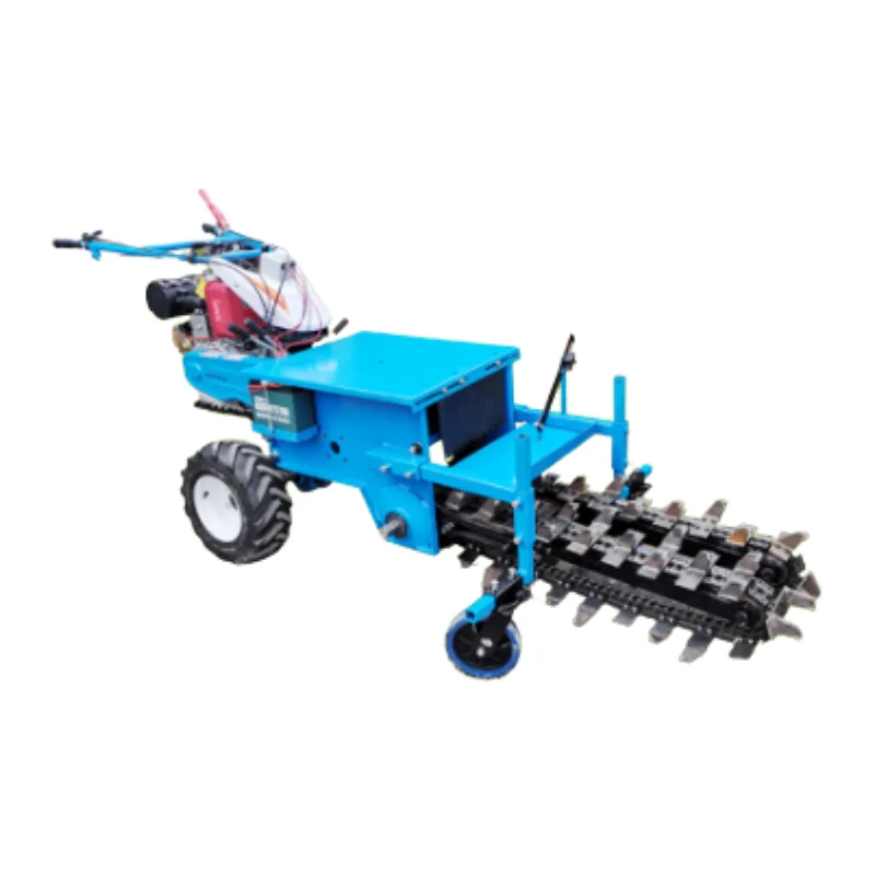 Chain Trencher Farm Garden Pipeline Agriculture Orchard Road Engineering Trencher