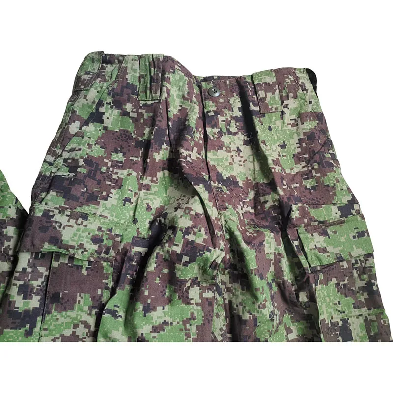 Green Digital Camouflage Set