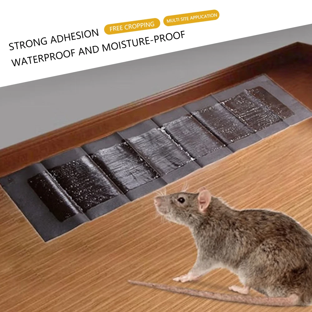 1-10PCS Sticky Mouse Trap Super Strong Sticky Mouse Glue Board Large Rat Trap Mice Catcher Non-toxic Pest Reject Mousetrap