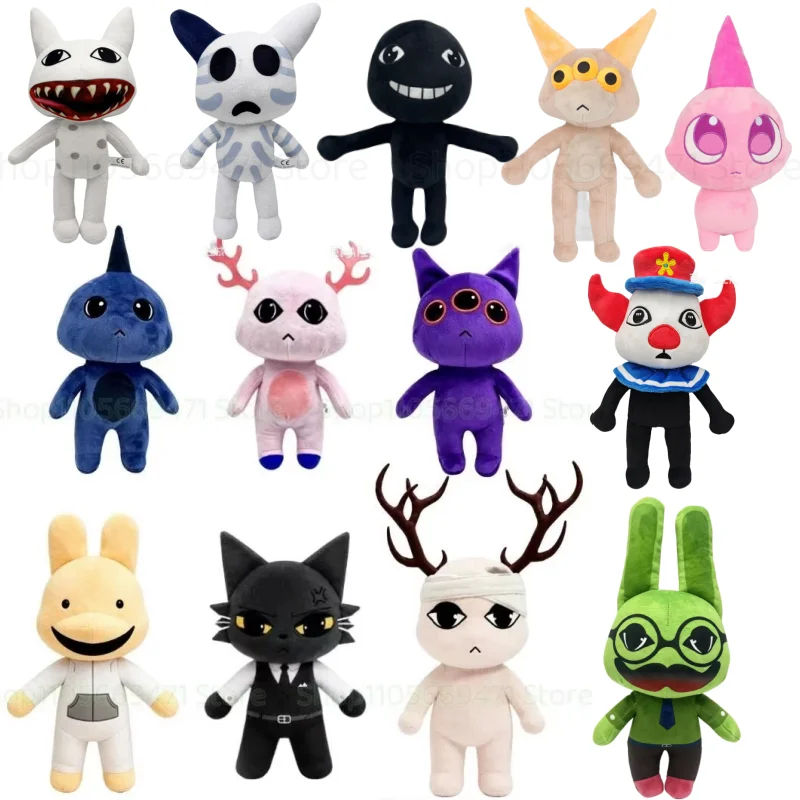 NEW Animal Hospital Plush Doll Toy Horror Game Blue Dog Soft Stuffed Doll Toy Fans Collectible Gift Home Decoration