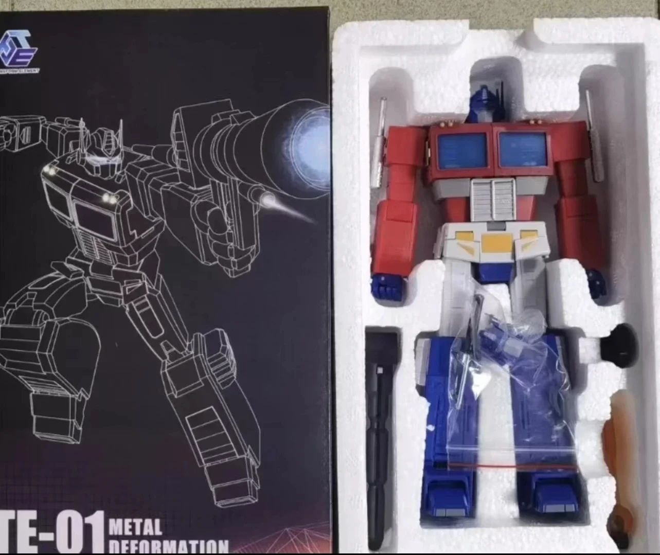 

IN STOCK Transformation Element TE-01 Mp OP Commander Action Figure Robot Toys in Box