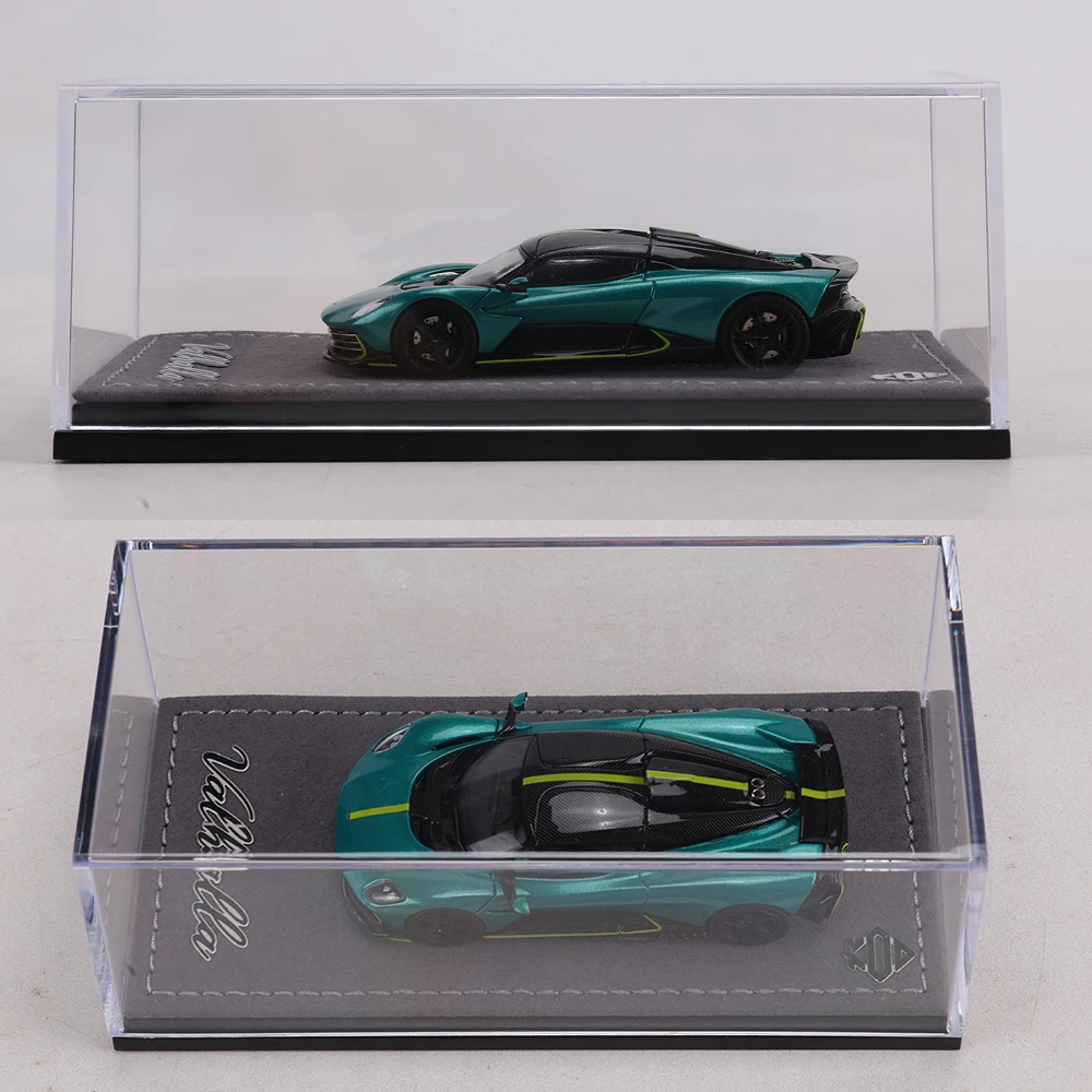 KOD 1:64 Valhalla Diecast Model Car Green Supercar Alloy Vehicle Static Collectible Car Model view 6