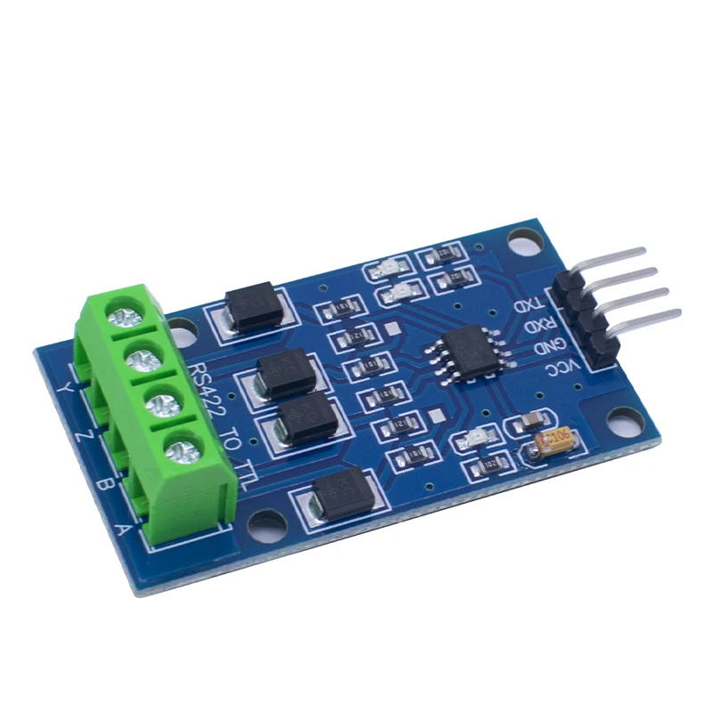 RS422 mutual conversion TTL two-way signal module full duplex 422 turn single chip MAX490 to TTL module