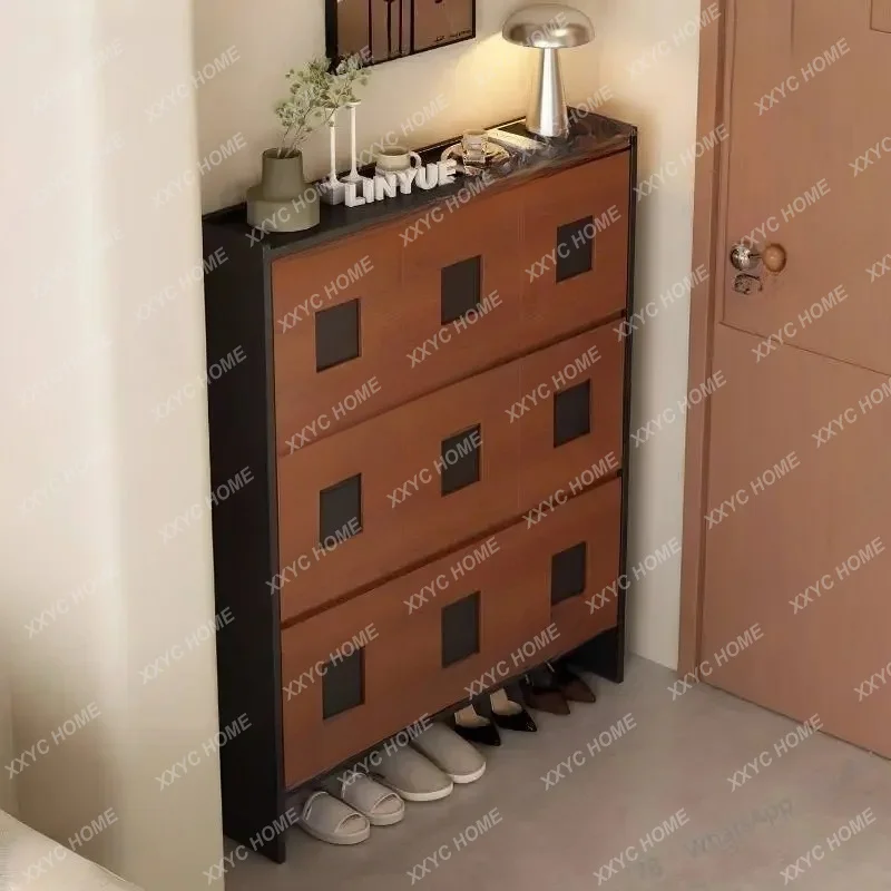 

LSaving Storage Shoes Rack Assembled Large Living Room Shoes Rack Narrow Hallway Home Furniture
