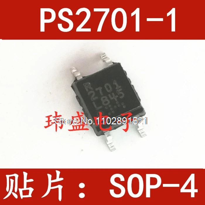 (20PCS/LOT)  PS2701-1 PS2701-1-F3-A  NEC2701 SOP-4  NEC701A