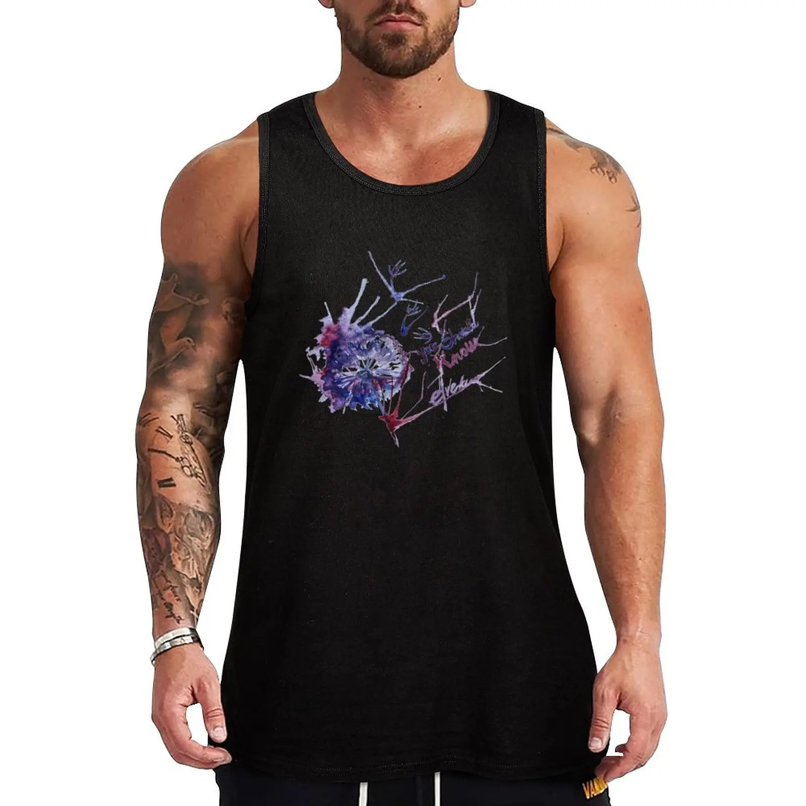 You should know Tank Top mens gym clothes men clothings t-shirt for man men clothing