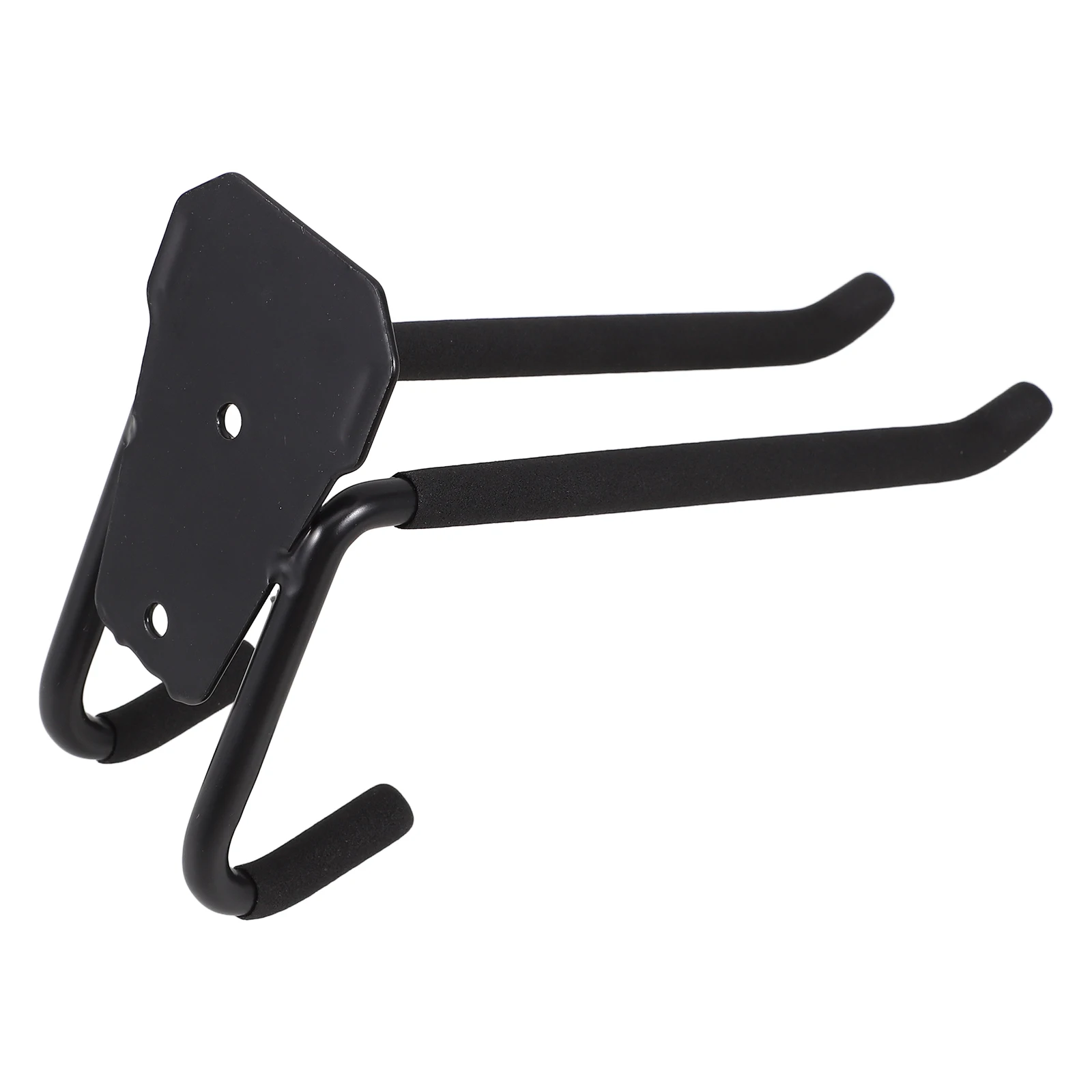 

Heavy Duty Wall Mount Garage Hooks for Ladder Bike Rack Black Garden Hanger Hose Holder Durable Steel Storage ganizer