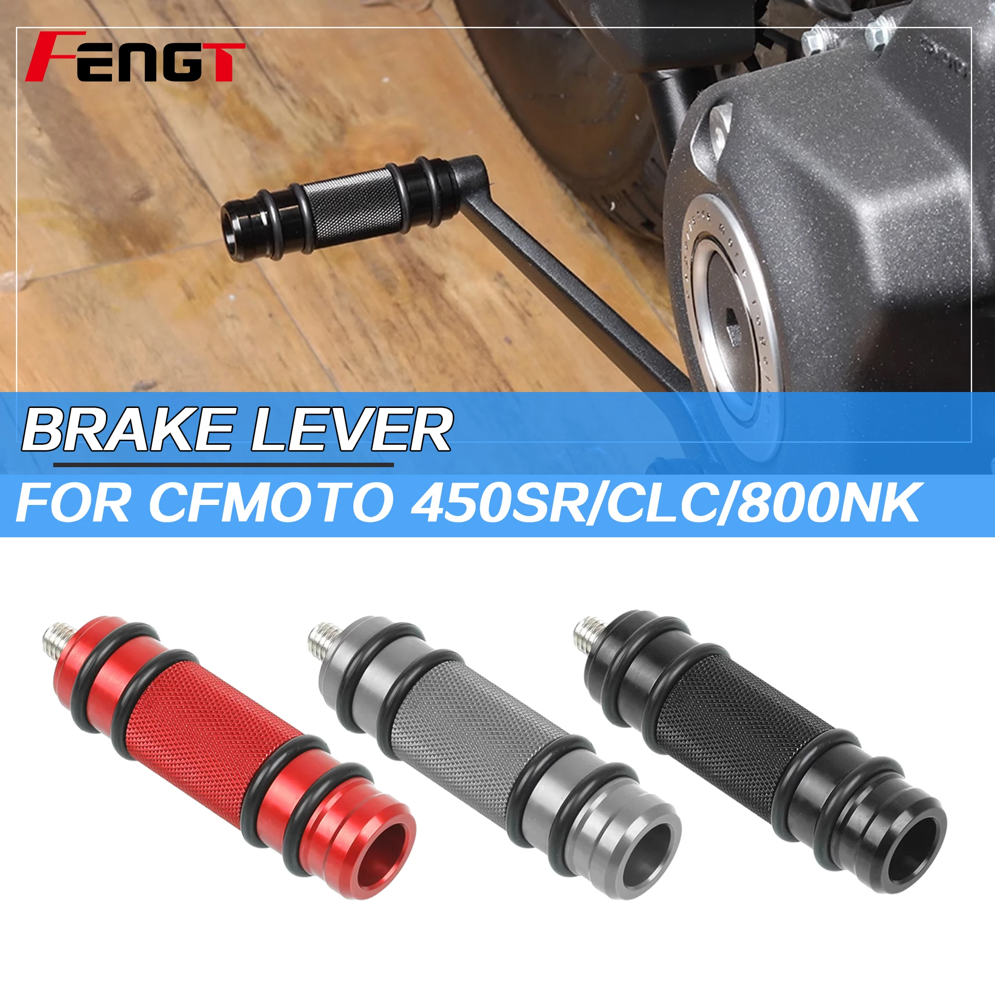 

FOR CFMOTO 450SR 800NK 250CLC 450CLC 450NK Motorcycle Brake Gear Shift Lever Pedal Lever Pedal Enlarge Extension