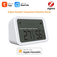 Tuya Smart HomeKit and ZigBee temperature and humidity two-in-one smart screen display transmission Sensor