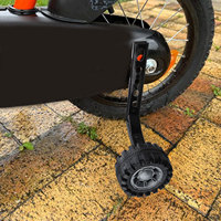 Adjustable Kids Bike Training Wheels with Multiple Mounting Holes and 11x5 7cm Wheels Suitable for 12 20 Inch Bicycles