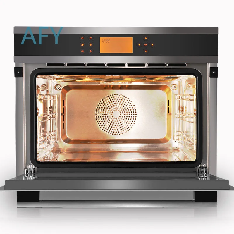 Household Steam Oven Built-in Electric Steam Cooker Multi-function Intelligent Steaming Three-in-one Oven for Kitchen