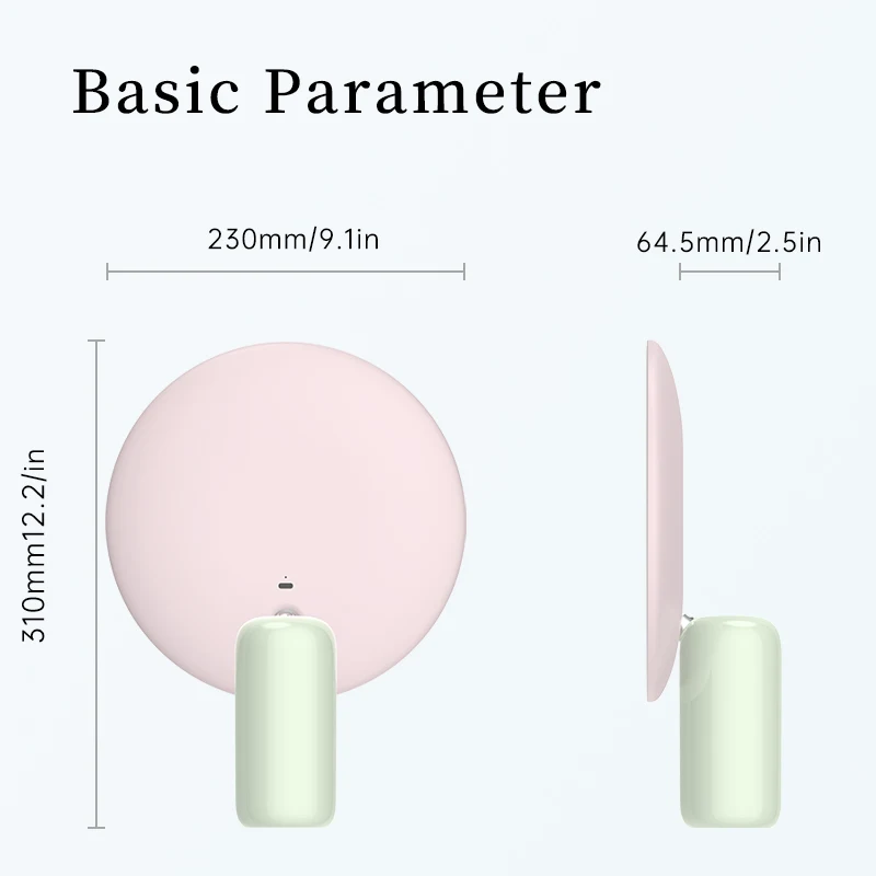 DOCO Table specchio per il trucco LED Light Dimmer continuo Ultra Clear Beauty Chinoiserie classico adorabile regalo di alta qualità