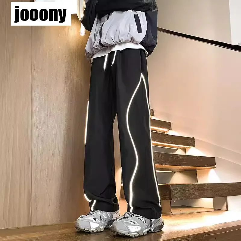 

Harajuku Pants Spring Summer 2024 New Daily Vintage Advanced Sense Sweatpants Streetwear Hippie Wide Leg Joggers Design Sense