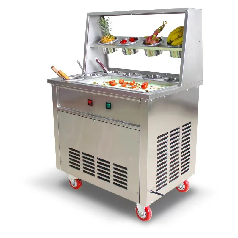 Factory Price Fried Yogurt Machine/ Frying Ice Cream Machine/Fried ice machine