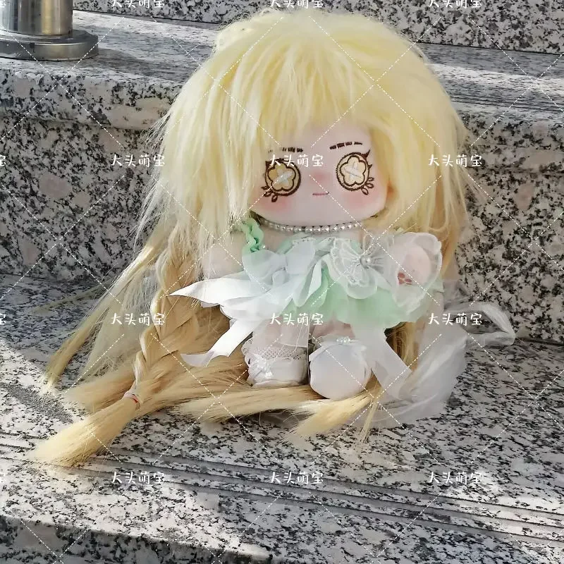

20cm Anime Game Identity V Long Hair Girl Cosplay Soft Plush Doll BodyDress Up Cotton Stuffed Plushie Pillow Toys