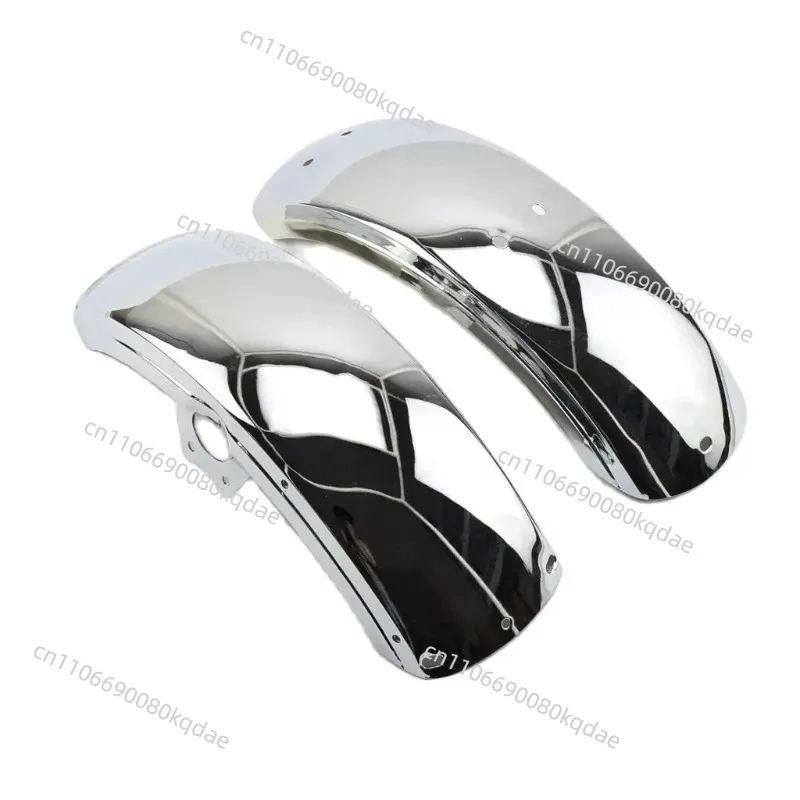 Electroplating Metal Front & Rear Fenders Compatible With MINI Monkey Trail JinCheng DAX CT70 Two‑Wheeler