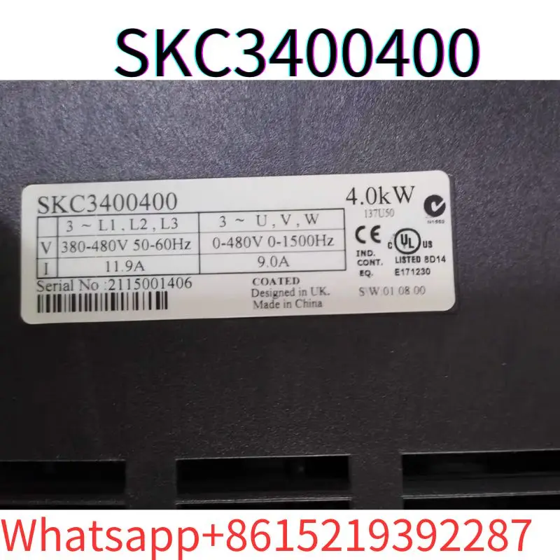 second-hand  frequency converter SKC3400400 4kw 380v tested ok