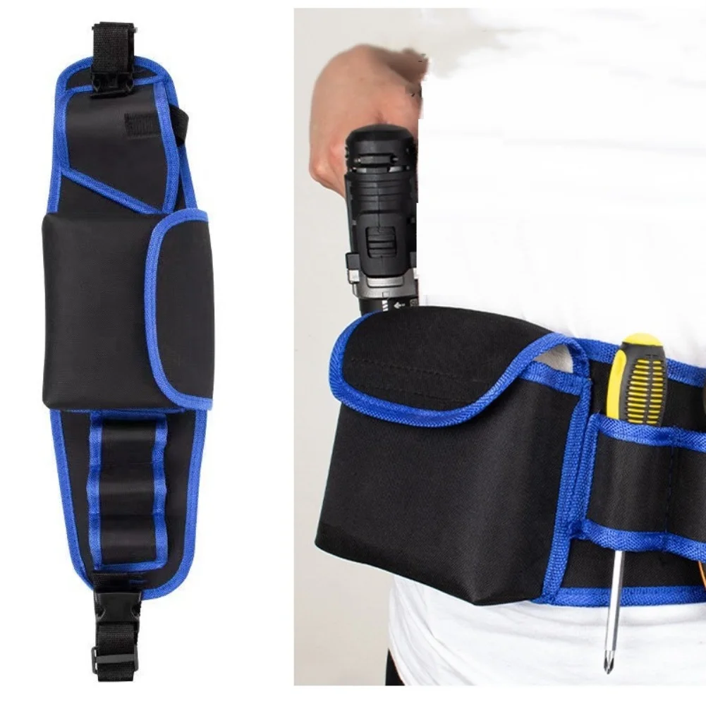 Multi-Pockets Tool Pouches Tool Waist Bag Electrician Waist Belt Bag Oxford Cloth Work Tool Bag For Screwdrivers Pliers Hardware