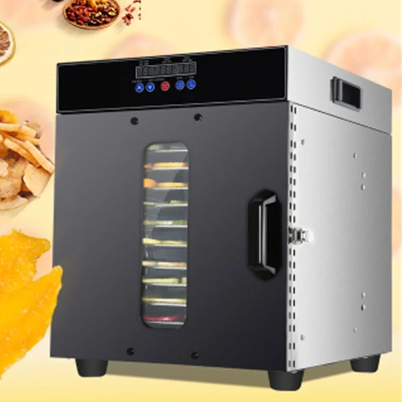 Food Dehydrator fruit dryer Food Commercial Snack Dried Meat Machine 12-story high-capacity home