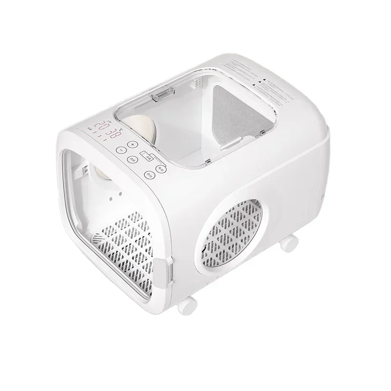 

Wholesale Small Pet Blow-Dryer Household White Dog & Cat Air Drying Box Pet Cleaning & Grooming Product