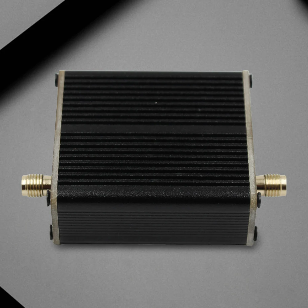 10k-6GHz Full Band Power Preamplifier with SMA Female Connector Low Noise Gain Block Amplifier RF Amplifier Module for RF & SDR