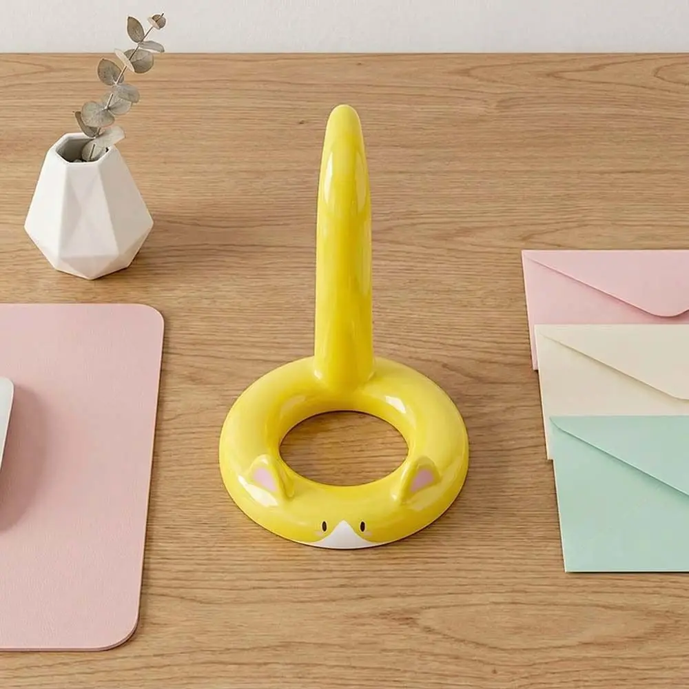 

Resin Cat Mobile Phone Holder Anti Slip Figure Model Cat Desktop Stand Craft Ornaments Portable Cat Shape Phone Bracket Gift