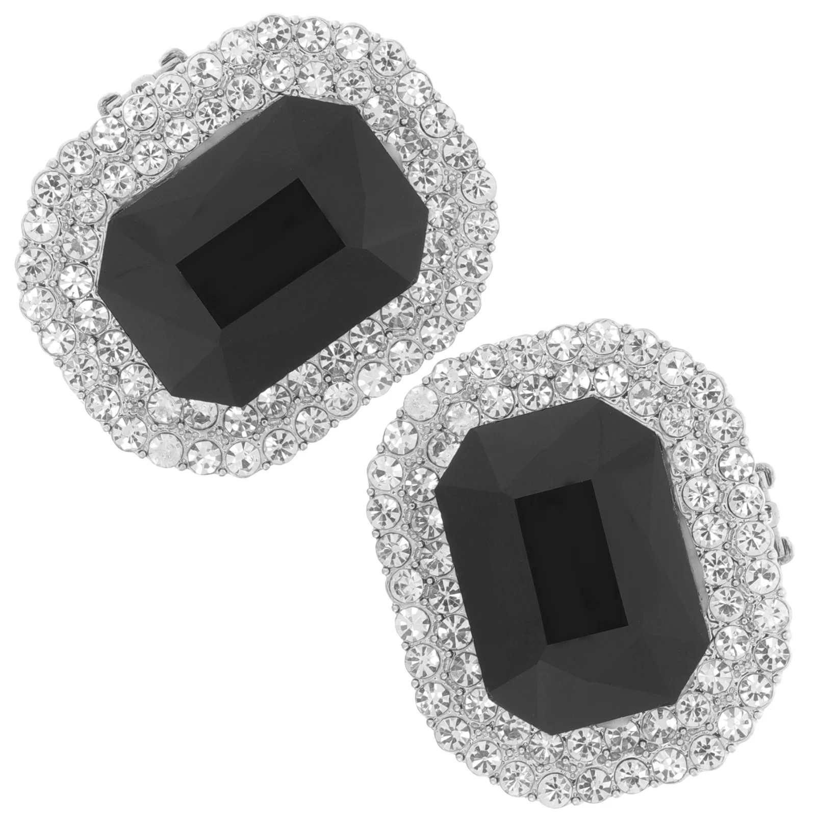 1Pair Shoe Flowers Decorations Detachable Rhinestone Clip on for Wedding Bridal Pumps Heel Dressy Occasions Shoe Jewelry Charms