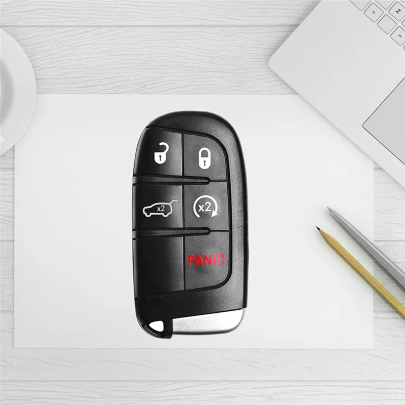 

BB-Key Fob, Keyless Entry Remote Control For Jeep Grand Cherokee 2014-2022, M3N-40821302 68143505, 433Mhz 2PCS