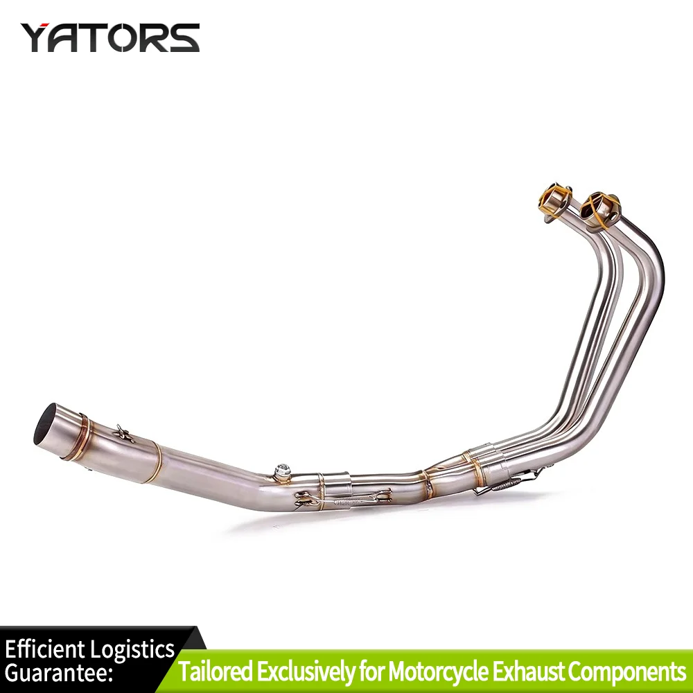 

Slip-On Exhaust Systems Header Mid Link Pipe For Yamaha YZF R3 15-23 YZFR3 MT03 Exhausts Pipes