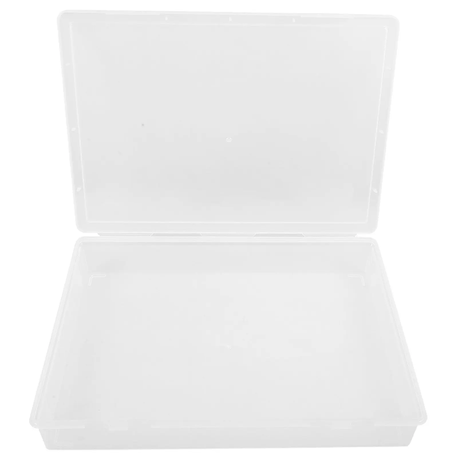 

Plastic Storage Box Document Organizer File Case Certificate Holder Business Travel Card Storage Container with Closure