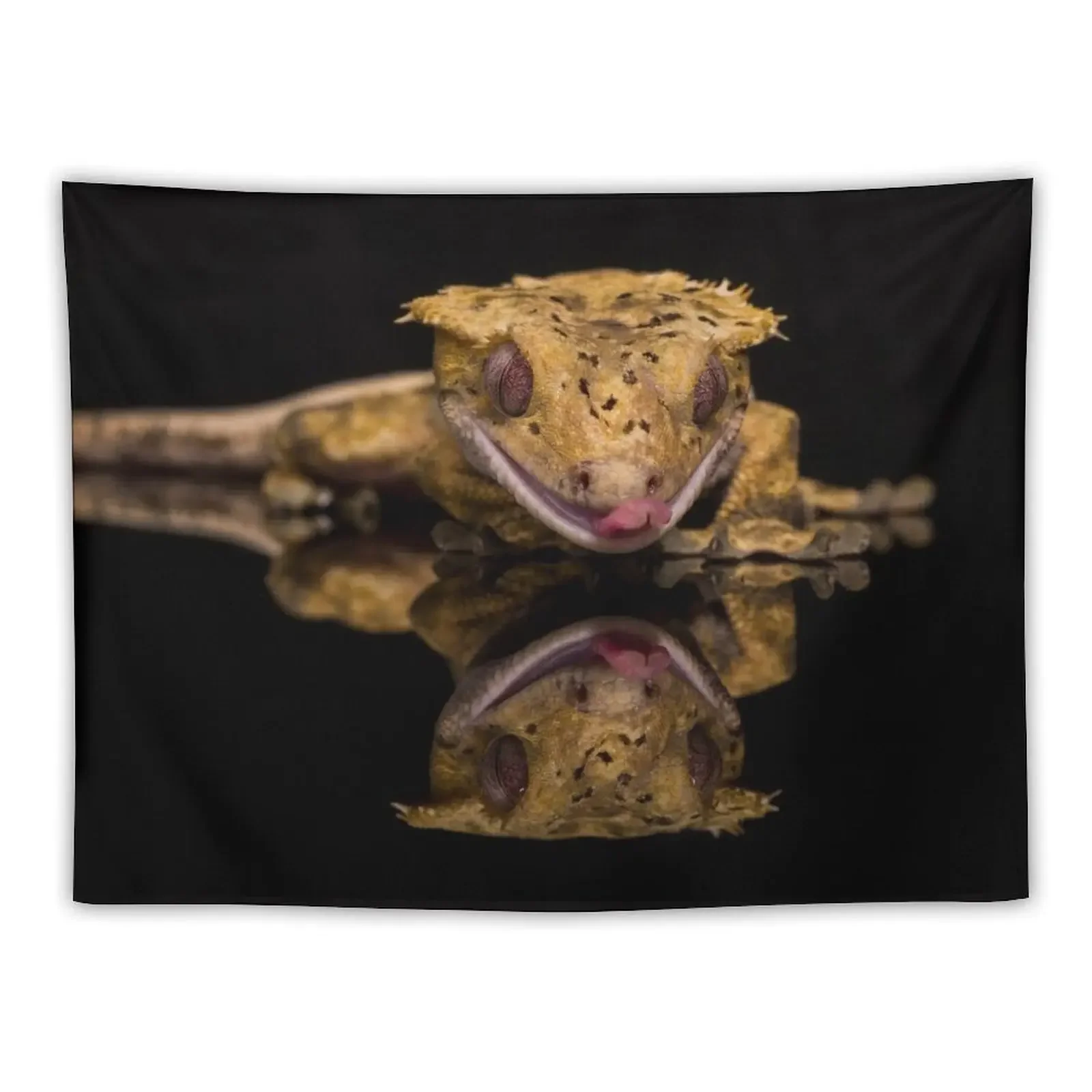 

New Caledonian Crested Gecko Tapestry Decorations For Room Home Decor Accessories Hanging Wall Tapestry