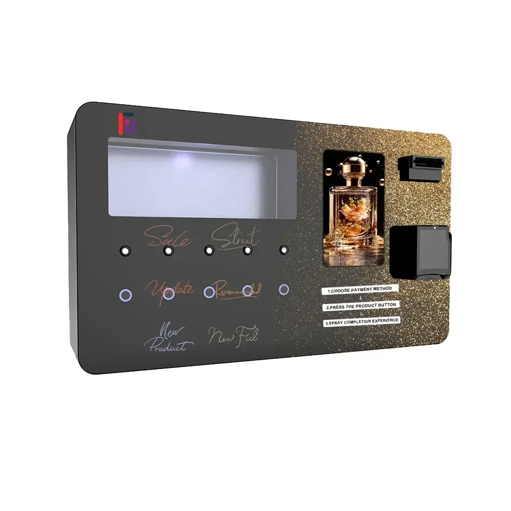 Sell like hot cakes Commercial Outdoor Perfume Spray Machine Subjective Vending Machine for Cosmetics for Public Spaces