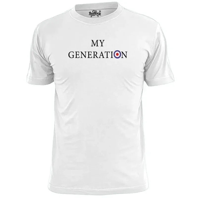 Mens My Generation Mod T Shirt Jam Weller Who Quadrophenia