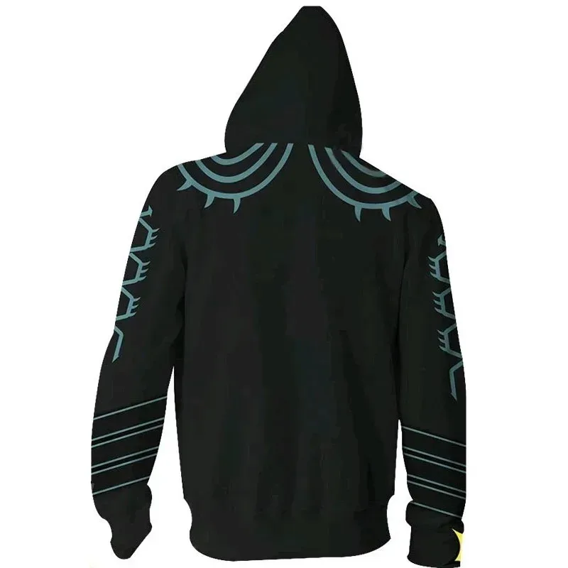 

♥ 2025 New Game Devil May Cry 5 Hoodies Vergil Cosplay Clothes 3D Printing Jacket Unisexy Hooded Zipper Sweatsh ★ Bear House