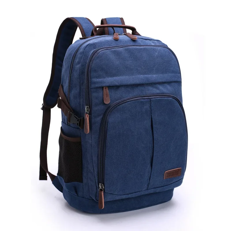 Men multifunctional canvas backpack large capacity laptop backpacks travelling back pack for hiking bolsa рюкзак mochila hombre