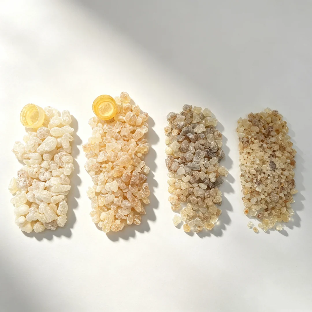 Premium Omani Hojary Frankincense Resin & Top Grade Myrrh Gum Resin, Rich Aroma Incense Tears, for Aromatherapy & Burning