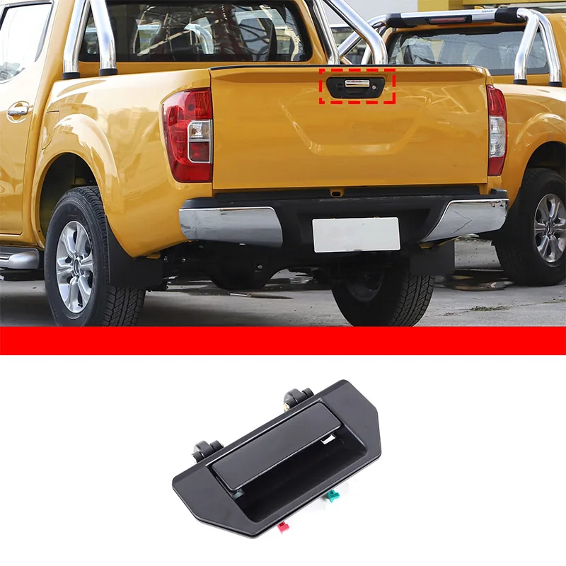 For Nissan Navara D21 D22 Frontier Pickup Car rear tailgate handle decorative cover Auto Accessories 90606-01G01/90606-8Z360