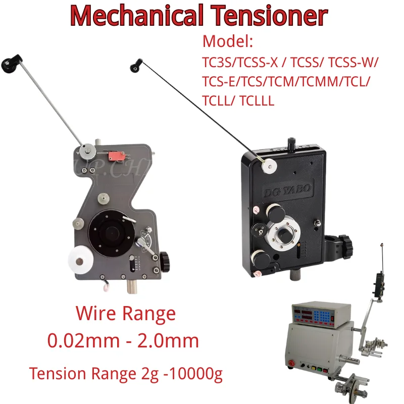 

Mechanical Tensioner Tension Controller for Winding Machines with Different Wire Diameters From 0.02mm To 2.0mm for 810 820