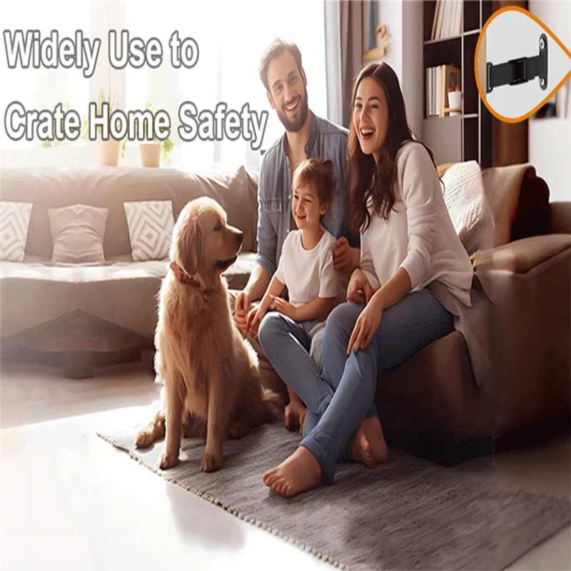 FYBL-مرساة حائط للأثاث، أشرطة مضادة للطرف (مجموعتان)، مثبتات أثاث زلازل شديدة التحمل وقابلة للتعديل