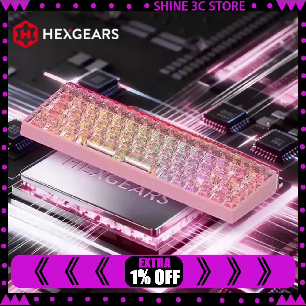 

MX68 Проводная клавиатура с магнитным переключателем, с возможностью горячей замены, 8K, игровая клавиатура для киберспорта RT0.01 Прокладка RGB Эргономичный ПК-геймер