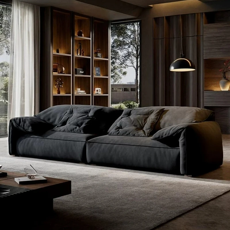 Nordic Aesthetic Living Room Sofas Sleeper Recliner Reading Lounge Living Room Sofa Hotel Oversized Couch Wohnzimmer Furniture
