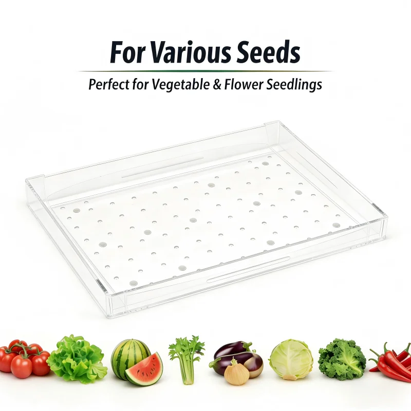 

Easy Hand Seed Sower for Plug Trays and Seedling Growing