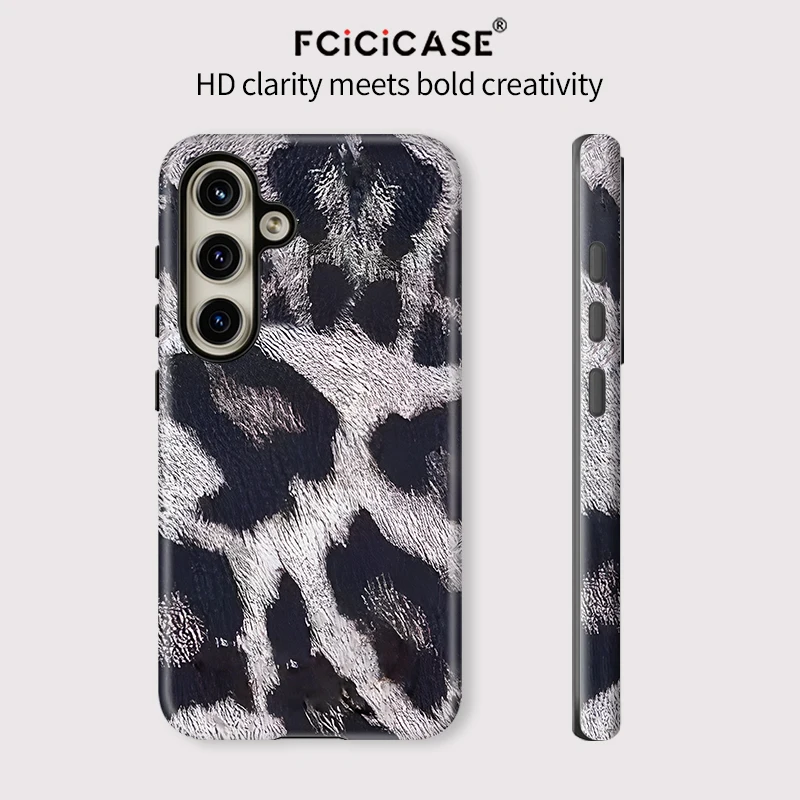 Fcicicaseเคสโทรศัพท์สําหรับSamsung Galaxy A26 5G A56 56 ซิลิโคนนุ่มสัตว์ผิวรูปแบบสําหรับSamsung A16 A36 Matte Capa