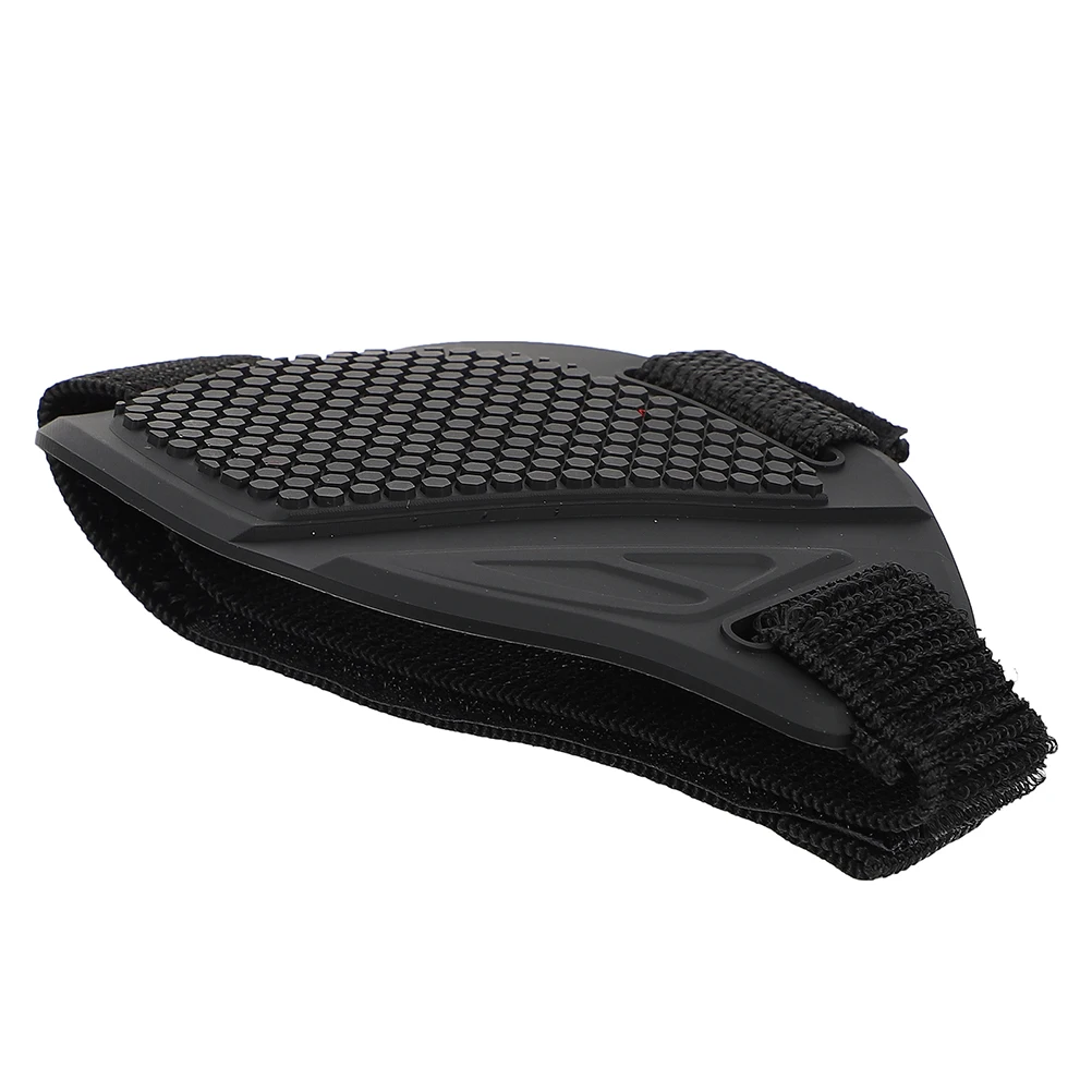 

Durable Rubber Gear Shift Pad for Motorcycle Protective Cover Light Weight Easy to Carry Black Color Keeps Shoes Clean