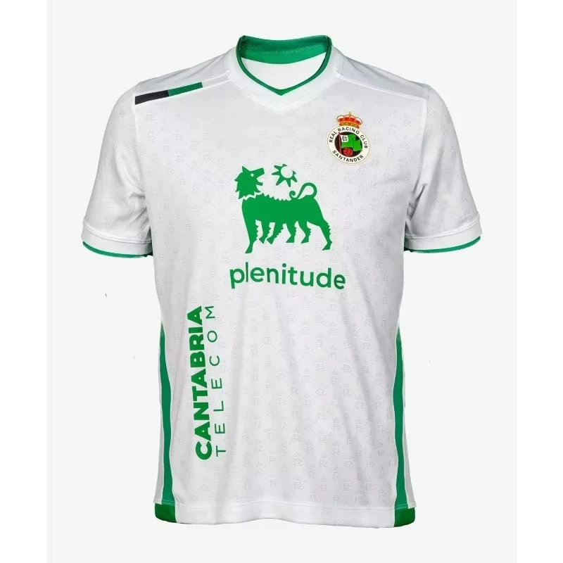25_26 Racing de Santander Camisetas local y visitante, camisetas deportivas informales transpirables, adecuadas para adultos y niños