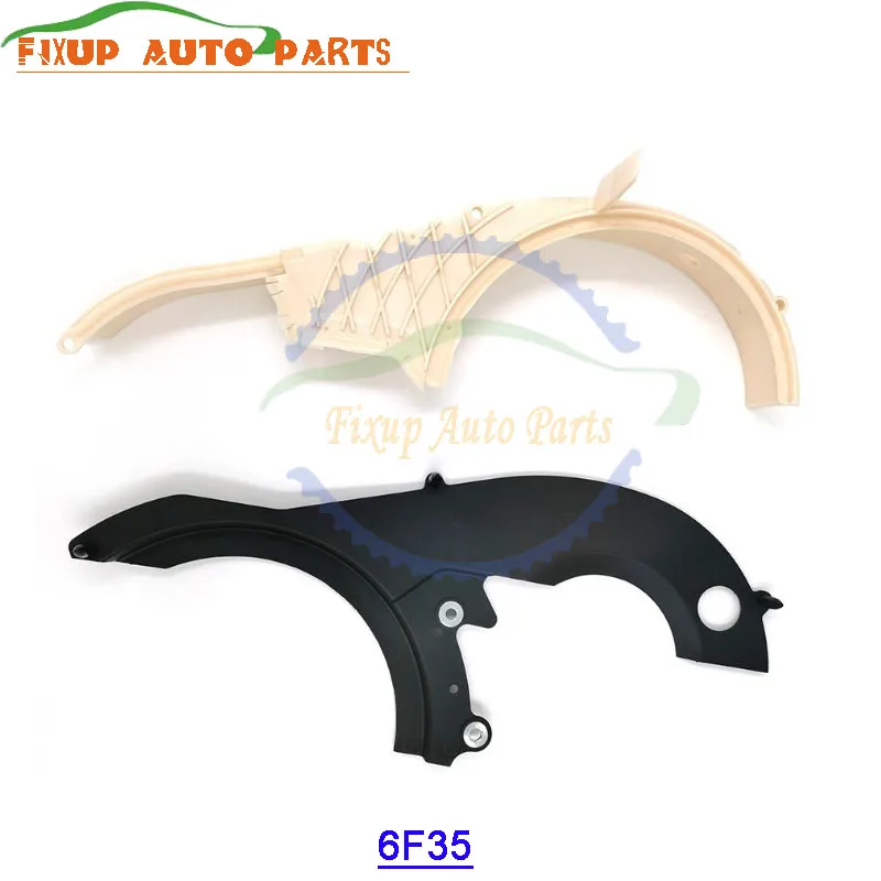 

6F35 комплект масляного щитка для автоматической коробки передач, передняя или средняя направляющая лопасти перегородки для FORD MAZDA MERCUR, масляная дефлекционная пластина, автомобильные аксессуары