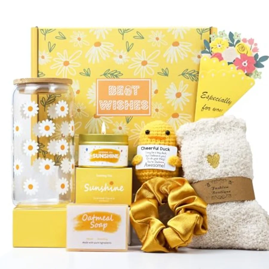 

Gift Baskets for Women Graduation Gift for Her Birthday Gifts for Women Teacher Best Friend Inspirational Gift Set Box Teen Gir